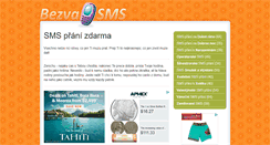 Desktop Screenshot of bezvasms.cz
